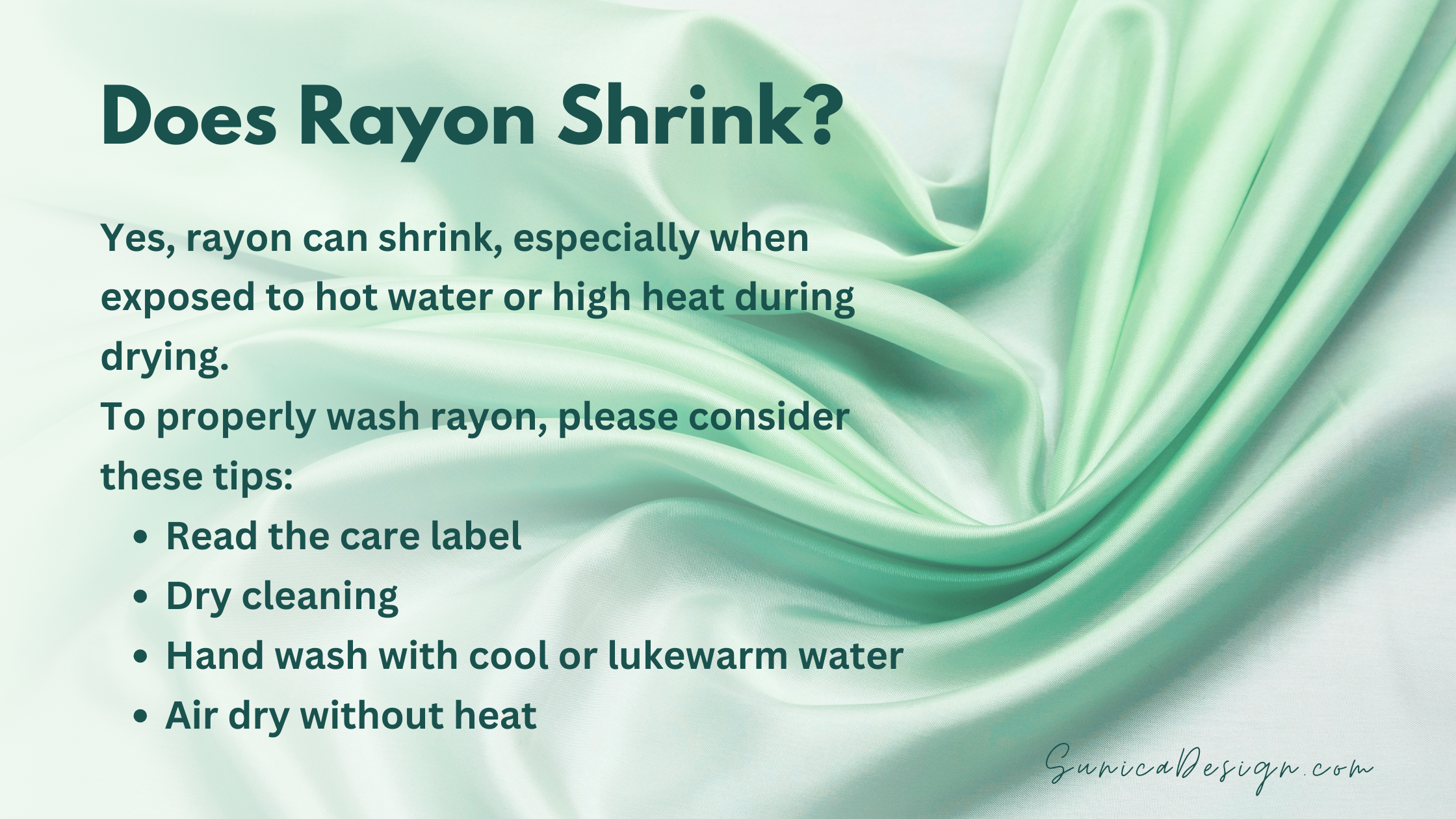 Does Rayon Shrink? How to Properly Wash It?