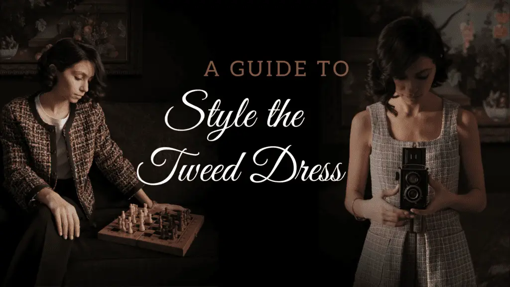 A Guide to Style Tweed Dress