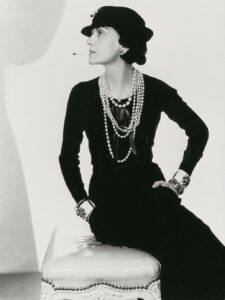 Coco Chanel in a Little Black Dress