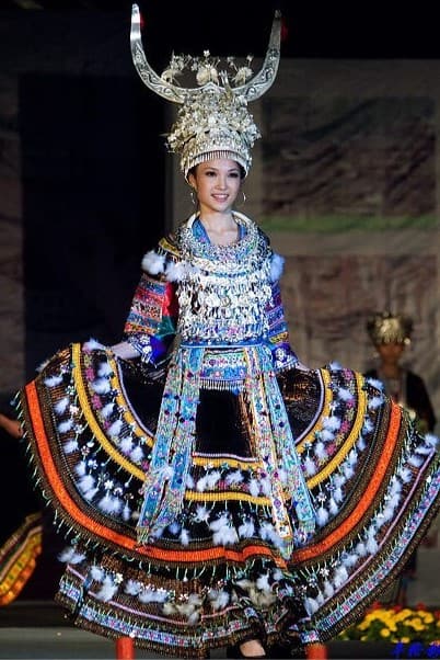 Miao traditional dress