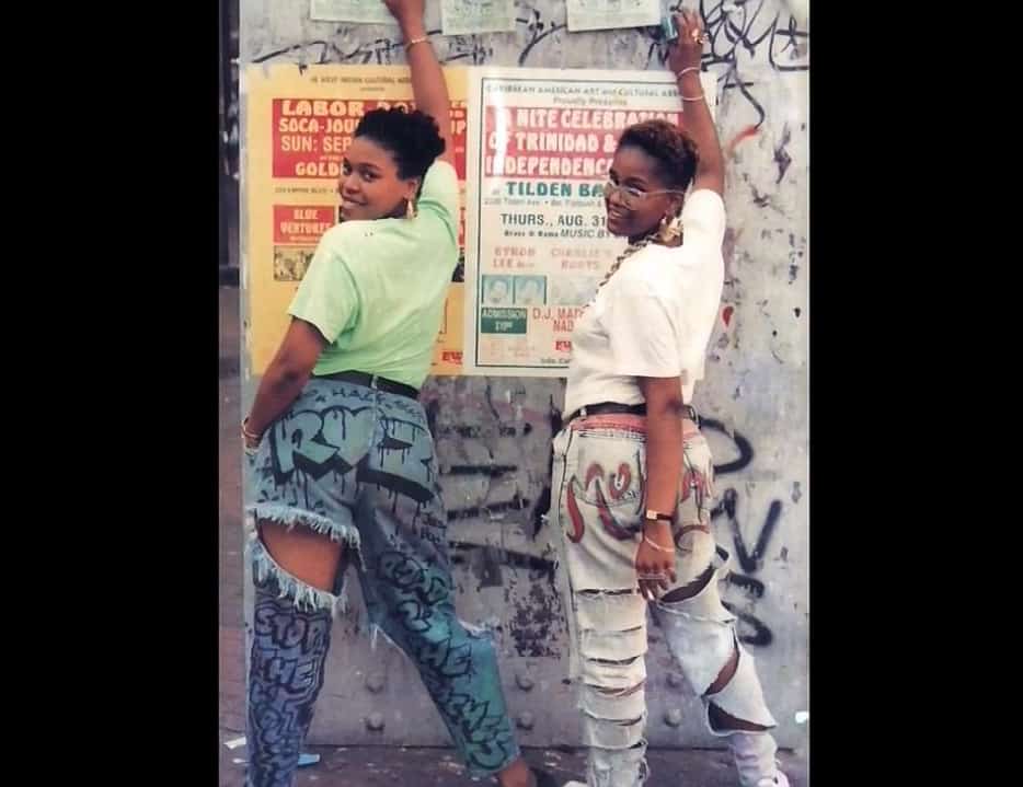 70s Black Fashion - Graffiti on the clothing 2