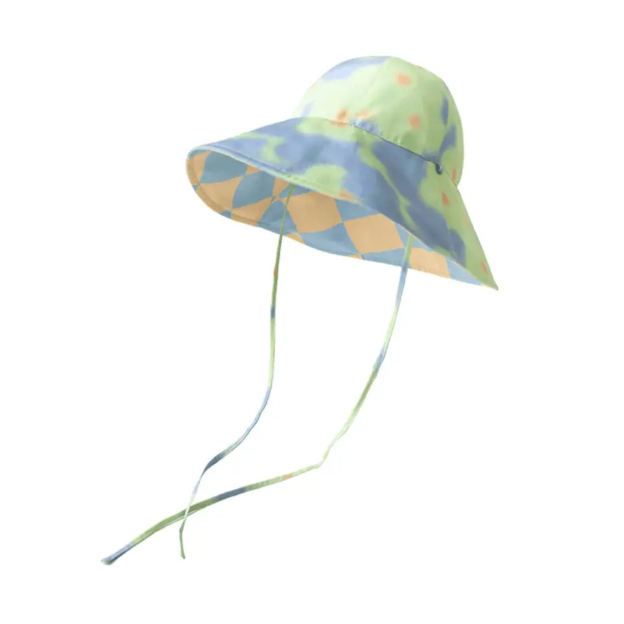Colorful Blue Jellyfish Hat