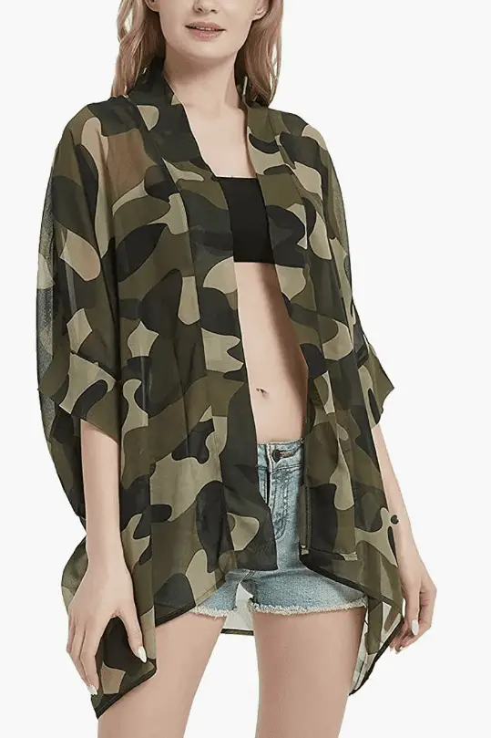 Eras Tour Outfit Ideas - Amazon Camouflage Cardigan