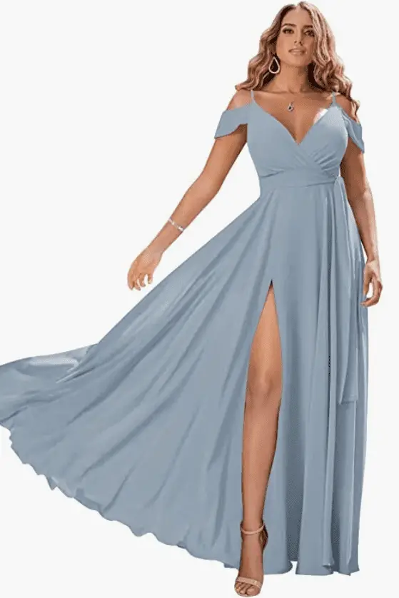 Eras Tour Outfit Ideas - Amazon Grey Blue Dress