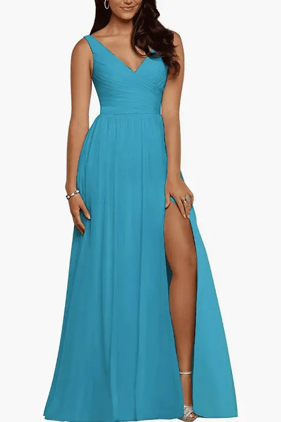 Eras Tour Outfit Ideas - Amazon Peacock Blue Dress