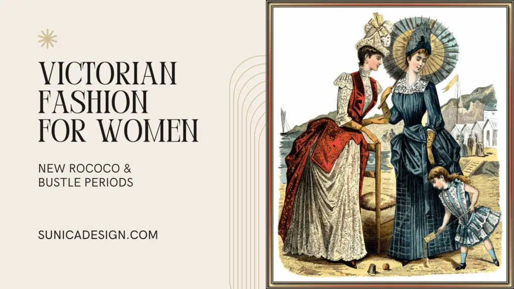 Feature Victorian Fashion Women New Rococo & Bustle