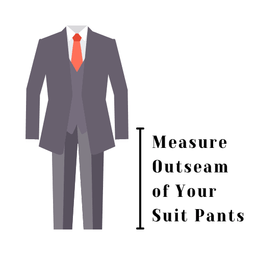 Measure Outseam of Your Suit Pants