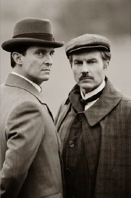 Holmes' outfits in The Adventures of Sherlock Holmes 2