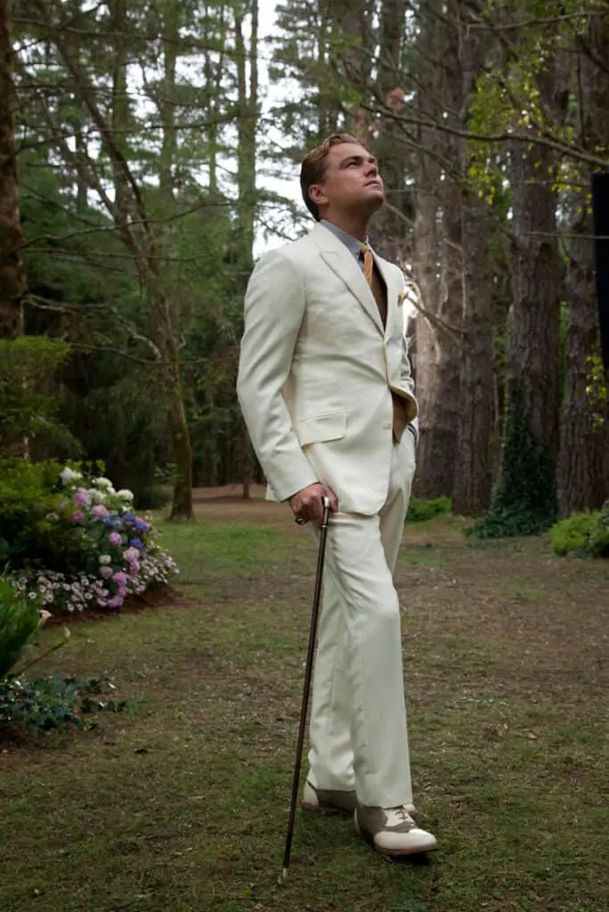 Jay Gatsby's outfits in The Great Gatsby 1