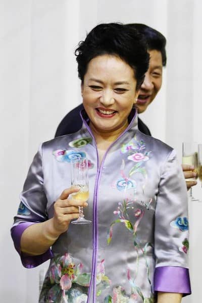 Peng Liyuan during an official visit to South Africa, source-RediffNews