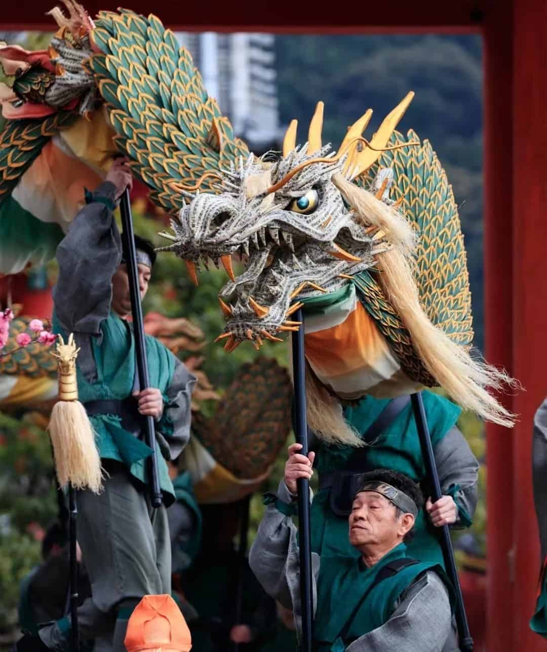 The Azure Dragon Festival in Japan