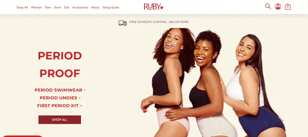 Screenshot of Ruby Love