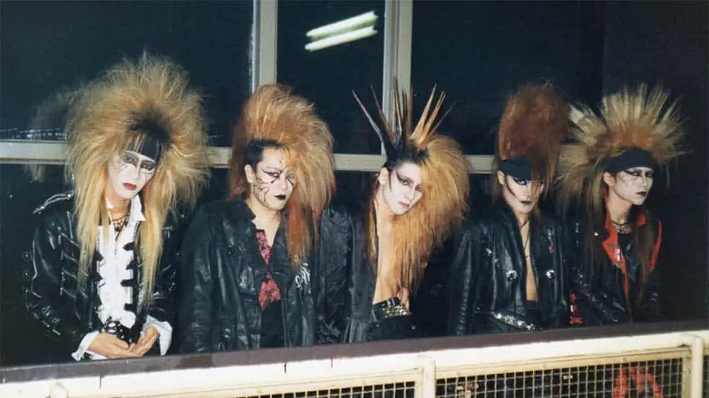 X-JAPAN, famous Japanese Visual Kei music band in 1987