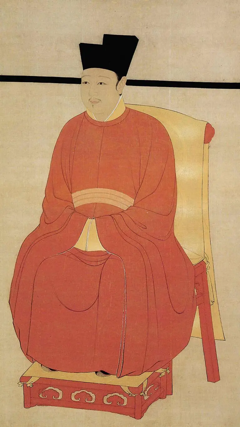 Emperor Huizong with Fu Tou