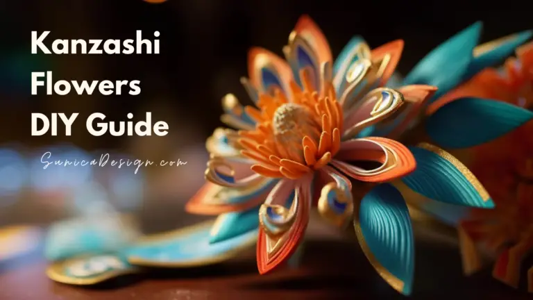 Feature how to make kanzashi flowers