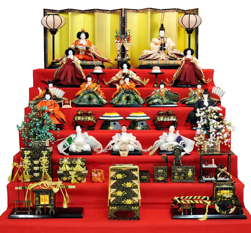 Modern Hina Dolls, from Hinamatsuri Culture Promotion Association