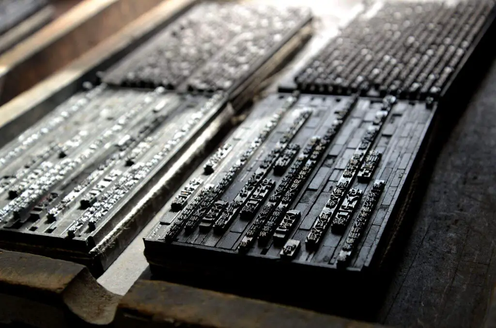 The Movable Type Printing Machine