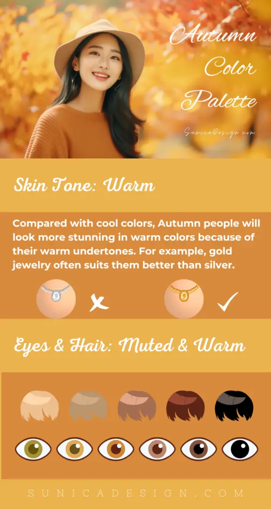The Characteristics of Autumn Color Palette