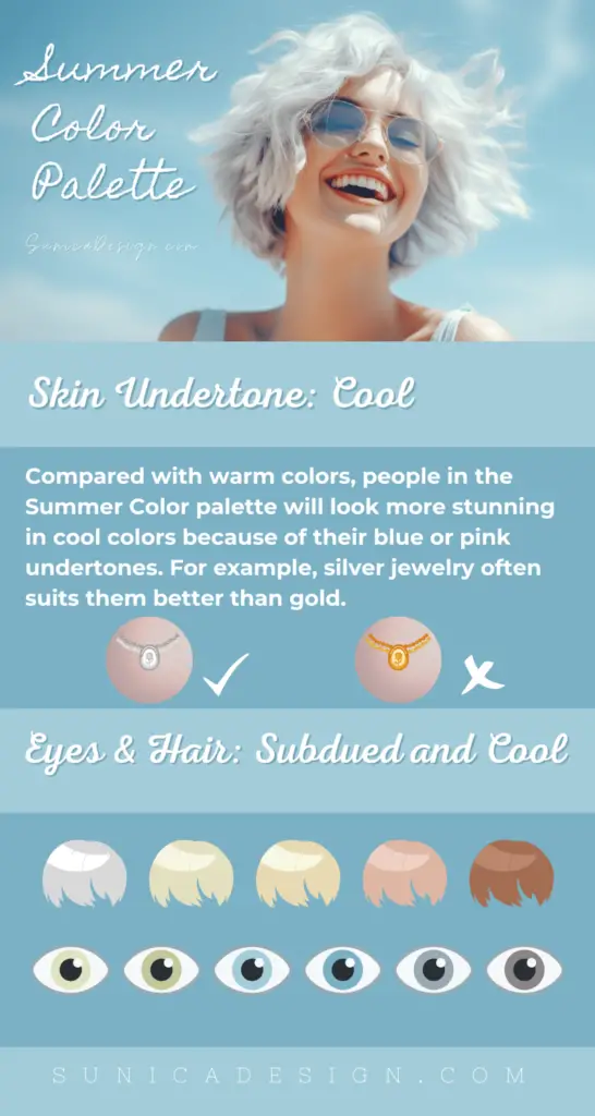 The Characteristics of Summer Color Palette