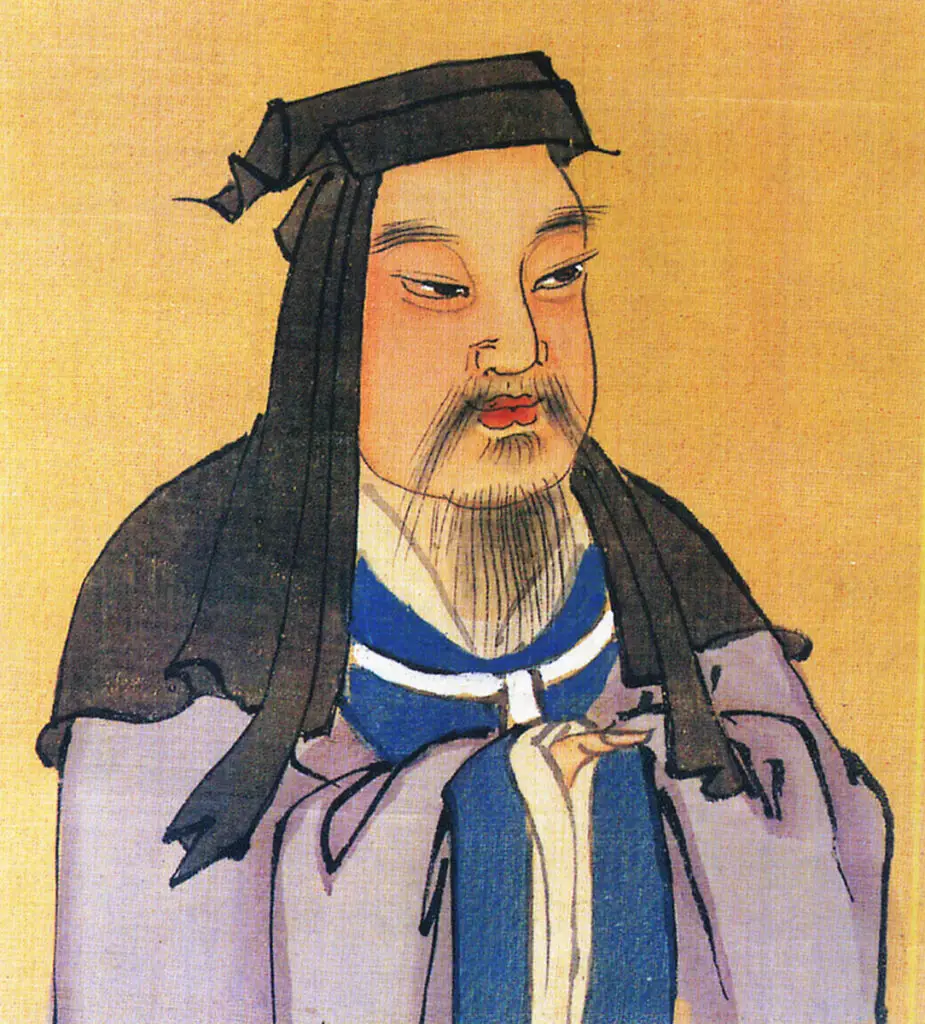 ancient painting of Cao Cao