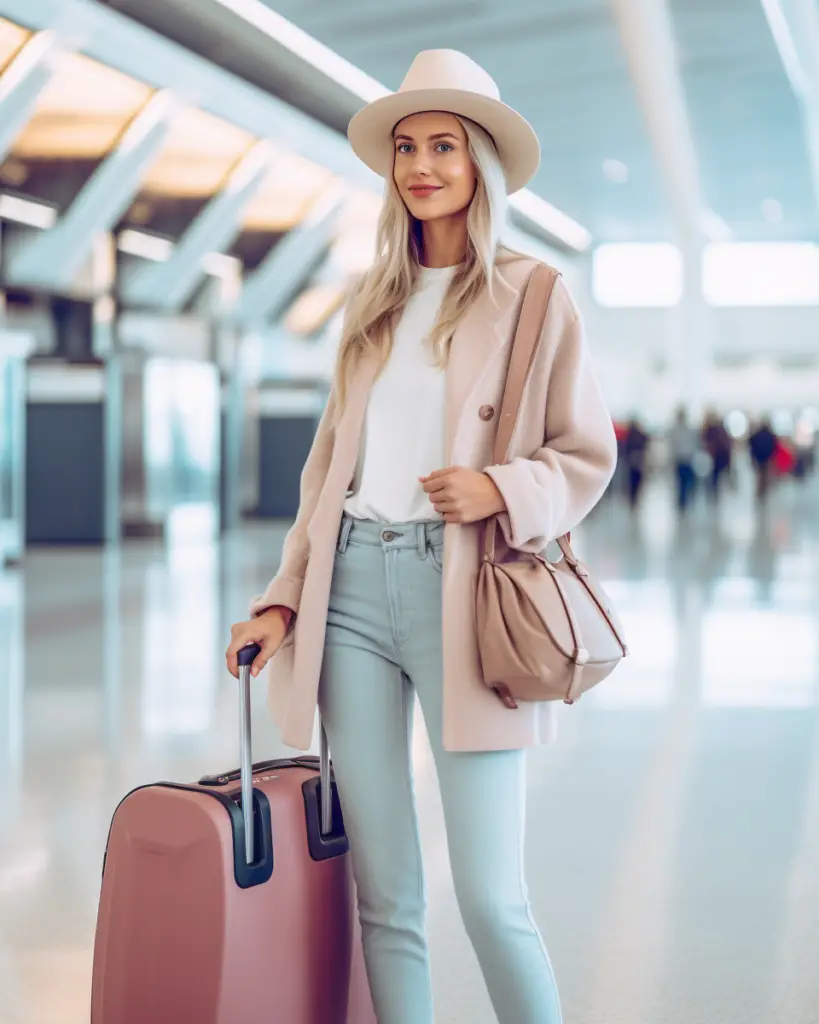 Fall Airport Outfit Idea 1