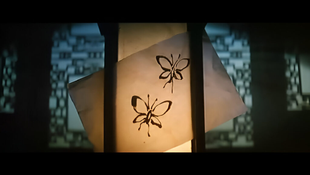 Screenshot of the movie "Butterfly Lovers" (1994)