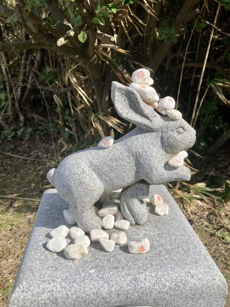 Sculpture in the White Hare Shrine
