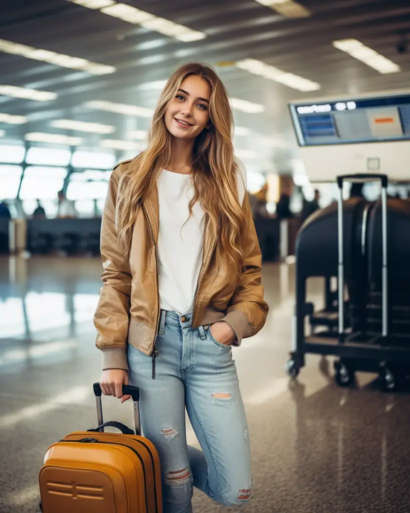 Spring Airport Outfit Idea 1