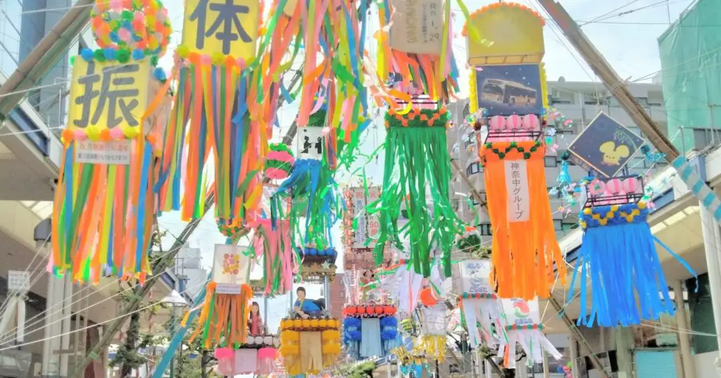 Tanabata Festival Celebration in the Kanagawa Prefecture