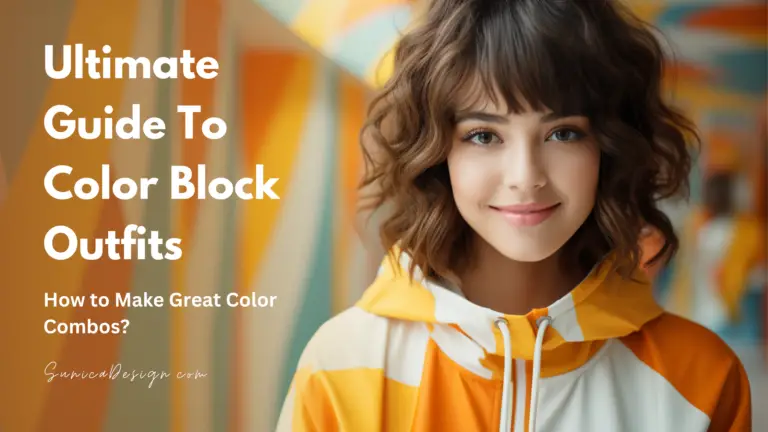 how to make great color combinations in color block outfits