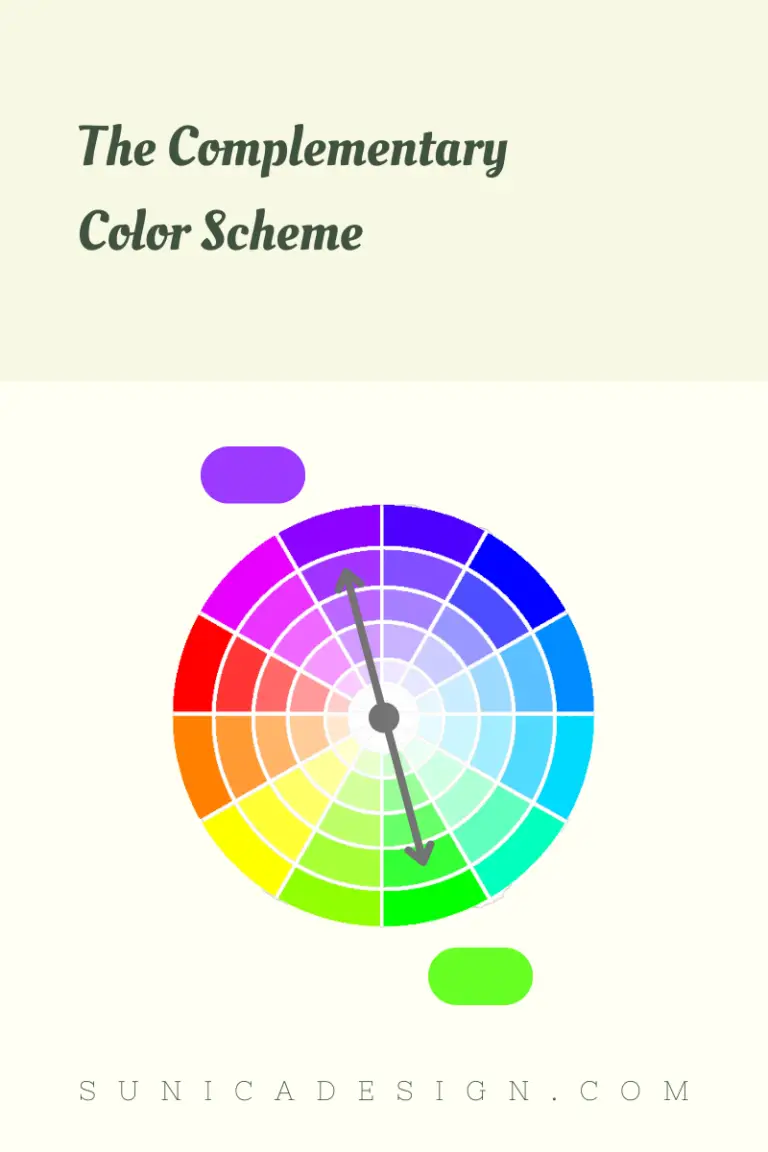 Complementary color scheme in RGB color model - green and magenta