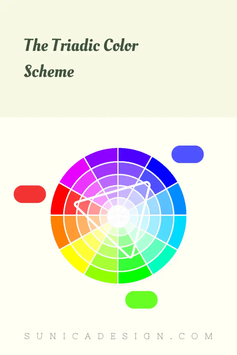 Triadic Color Scheme in RGB Color Wheel - Red, Green, and Blue