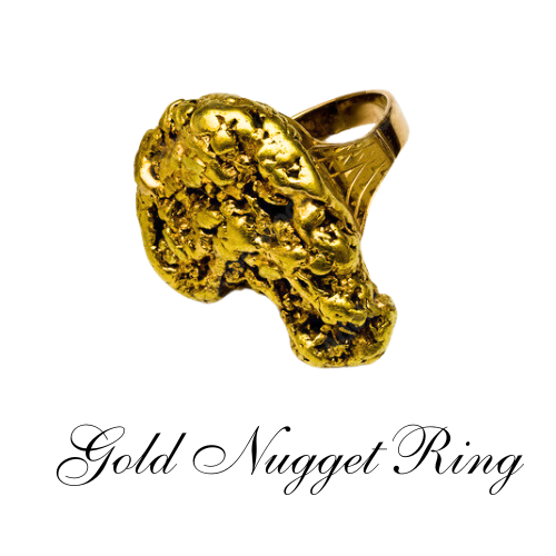 Types of Rings - Gold Nugget Ring