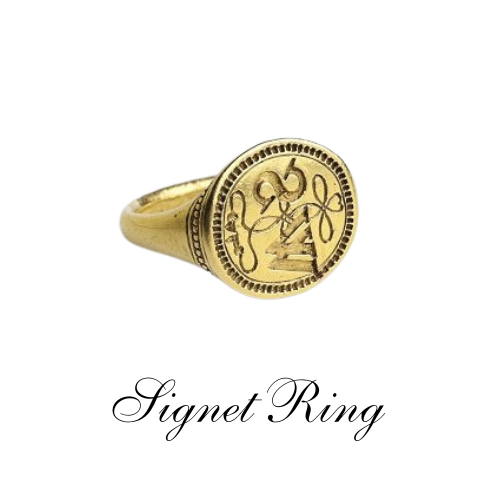Types of Rings - Signet Ring