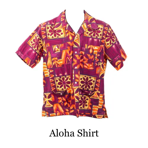 Types of Shirts - Aloha Shirt