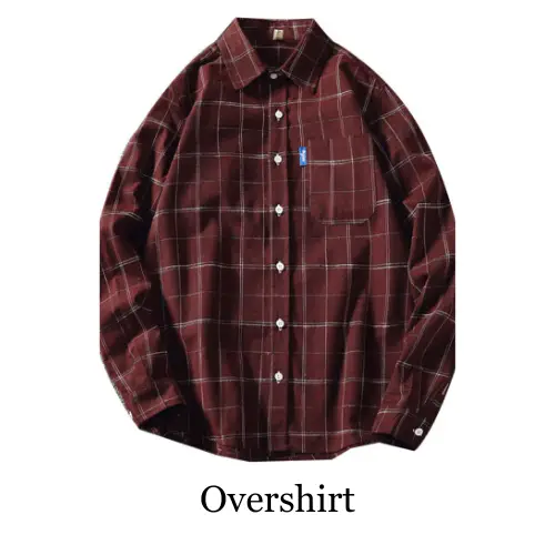 Types of Shirts - Overshirt