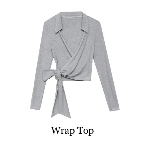 Types of Shirts - Wrap Top